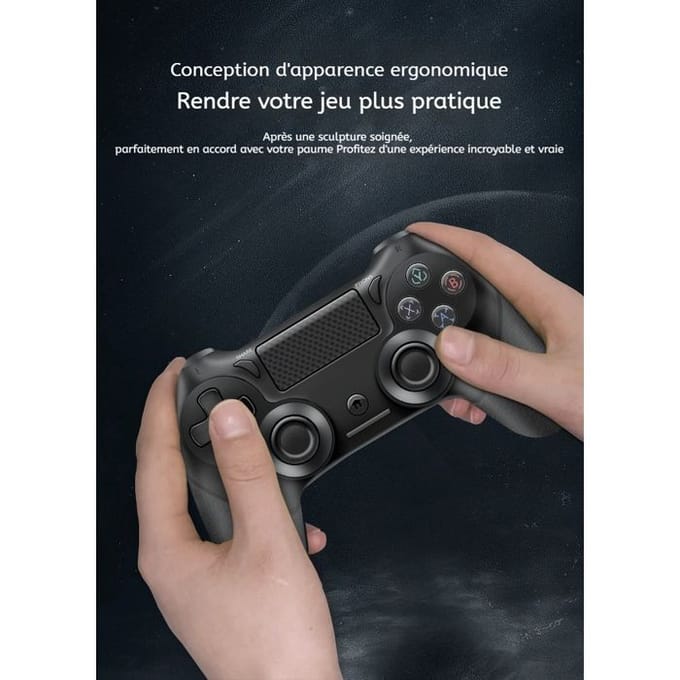Gamepad - ANDERS - Dual Head Pro - Bluetooth - Ergonomisch - Geavanceerde Vibratie blauw