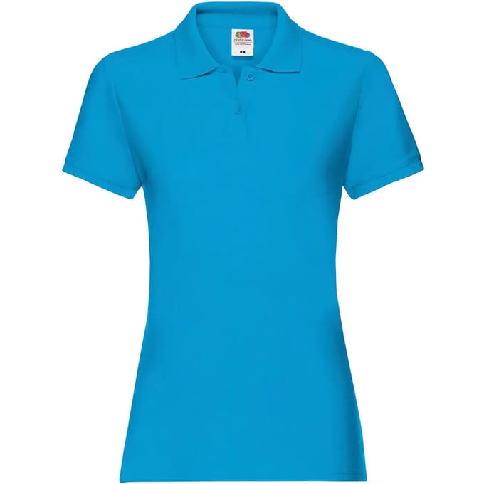 Damespolo Fruit of the Loom Premium