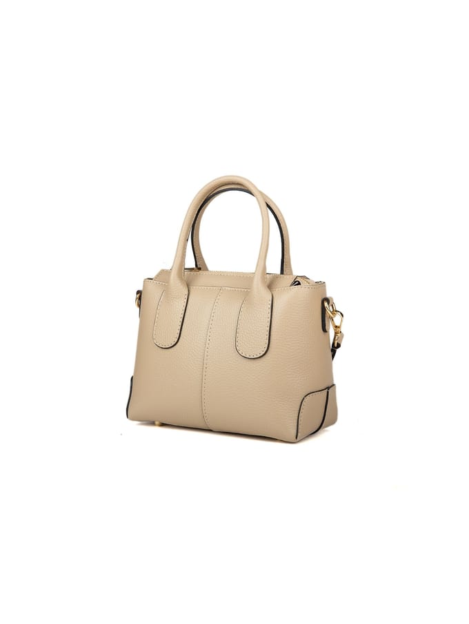 Giulia Monti Schoudertas Grijs Beige