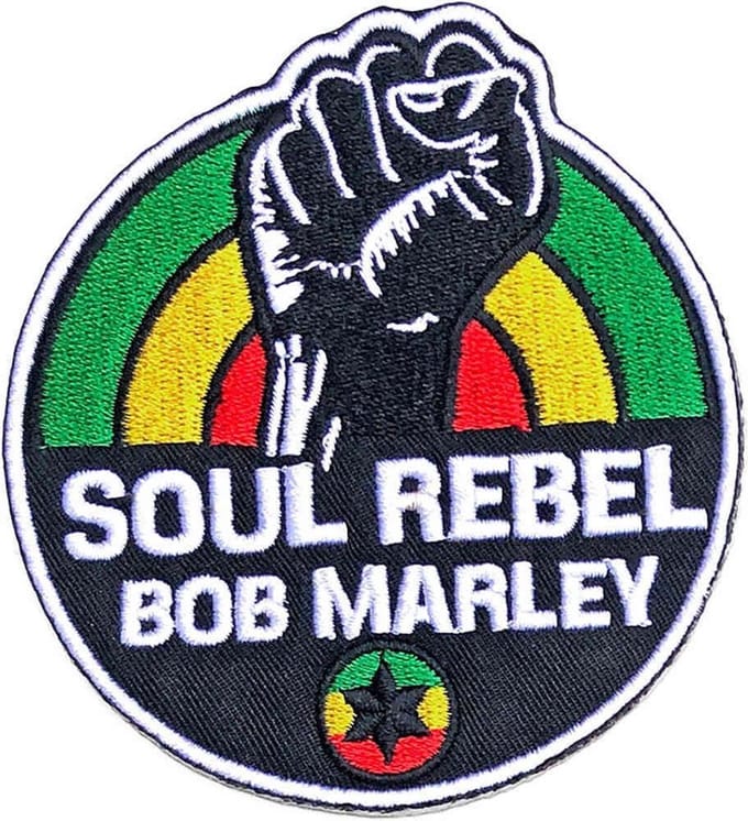 Bob Marley - Soul Rebel Patch - Multicolours