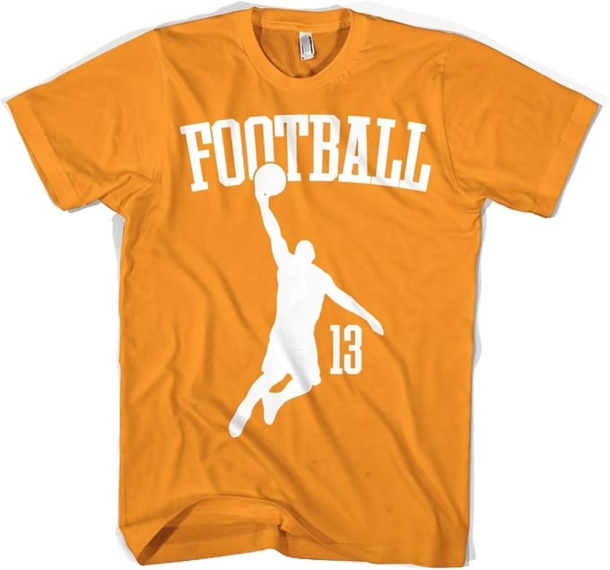 Hybris Footbasket T-shirt oranje