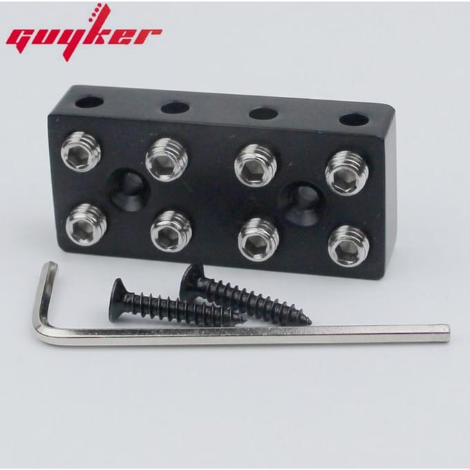 Guyker 45-snarige Headless Basbrug Snaarslot gray