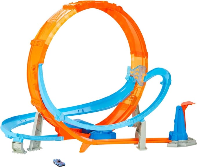Hot Wheels Action - Wervelende Looping Racebanen Voertuigen