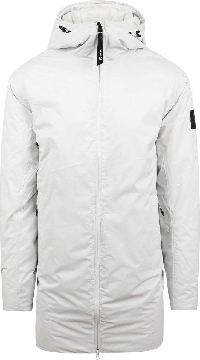 Tenson Transition Coat Wit - Maat L - Heren - Regenjas