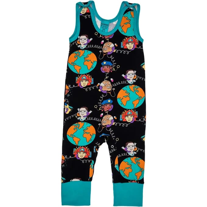 Kinderoveralls Raspberry Republic