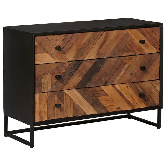 vidaXL - Ladekast - met - lade - 75 - x - 30 - x - 54 - cm