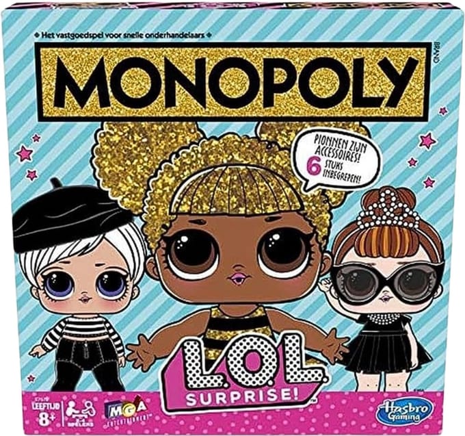 Monopoly L.O.L. Surprise Edition Board Game