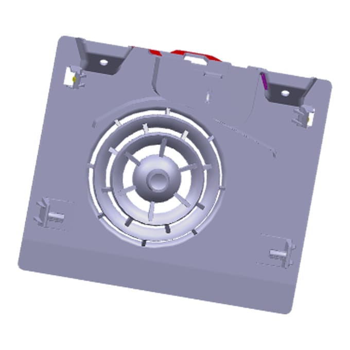 AEG ventilatorhuis, deksel, 7820, 167x144.8mm 140177247040