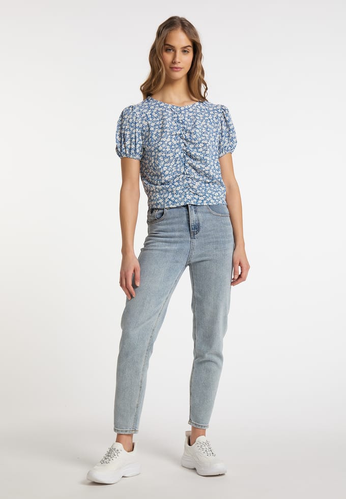 Mymo Blouse Dames blauw