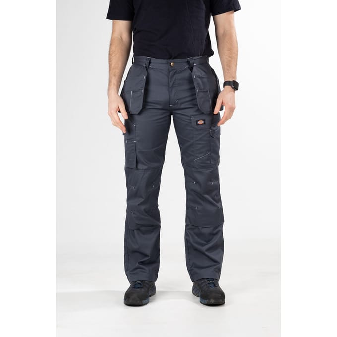 Dickies Redhawk Pro Polyester Heren Grijze Buitenbroek