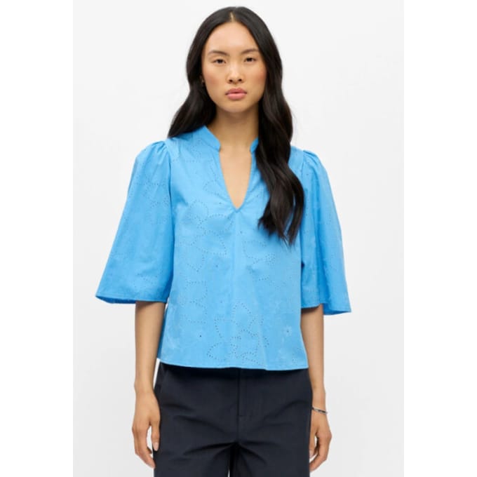 Object Objhelia 2/4 re v-neck top 145