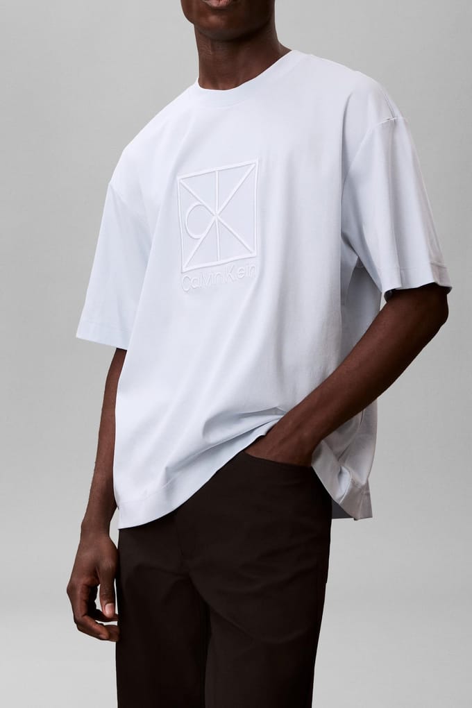 Calvin Klein Ss Relaxed Premium Tee Plein Air Taglia: S | Magliette basic Outlet | Uomo