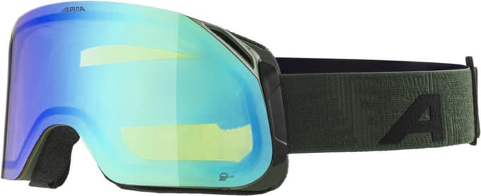 Alpina Blackcomb Q-Lite OTG Skibril - Grijs | Categorie 2