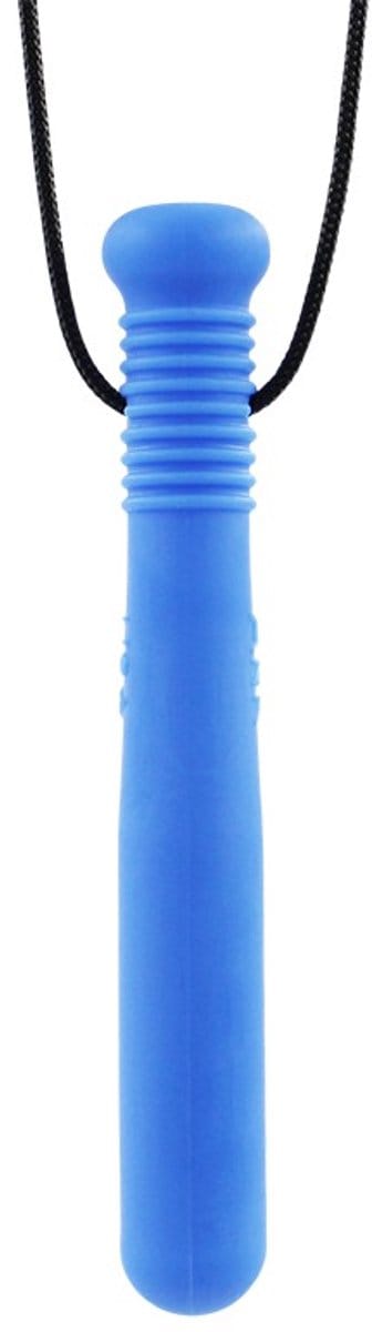 ARK Therapeutic kauwketting baseball bat sensorisch speelgoed blauw.