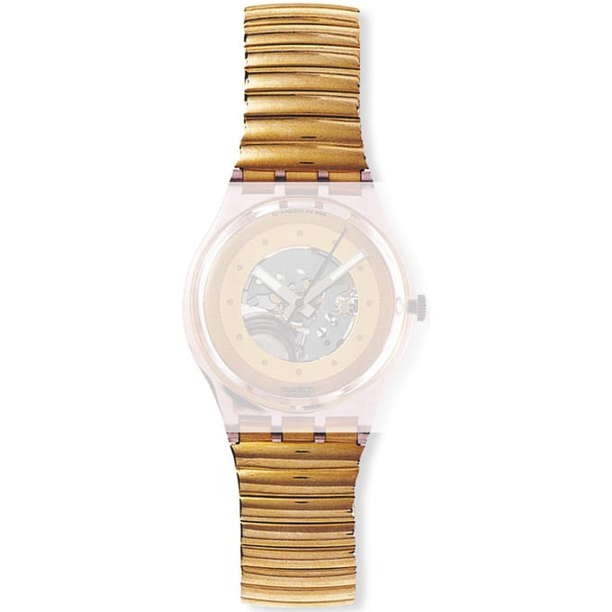 Swatch Plastic - Originals Medium (34mm) /Access/Solar/Musicall/Stop - G/SK/SL/SR/SS/SO28 AGP101 GP101 Golden Bond Large Horlogeband