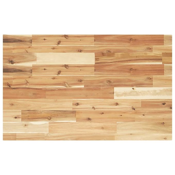vidaXL - Bureaublad - met - olieafwerking - 60x50x4 - cm - massief - acaciahout