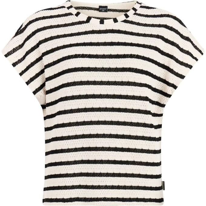 Protest PRTEster - T-shirt Dames - Normale pasvorm - Ronde hals - Crème