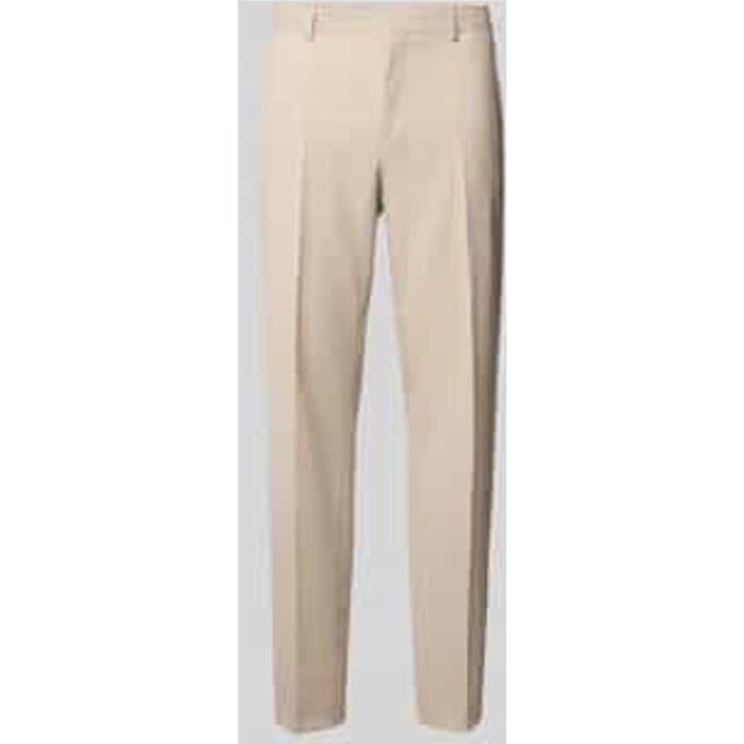regular fit pantalon met scheerwol model 'LEON'