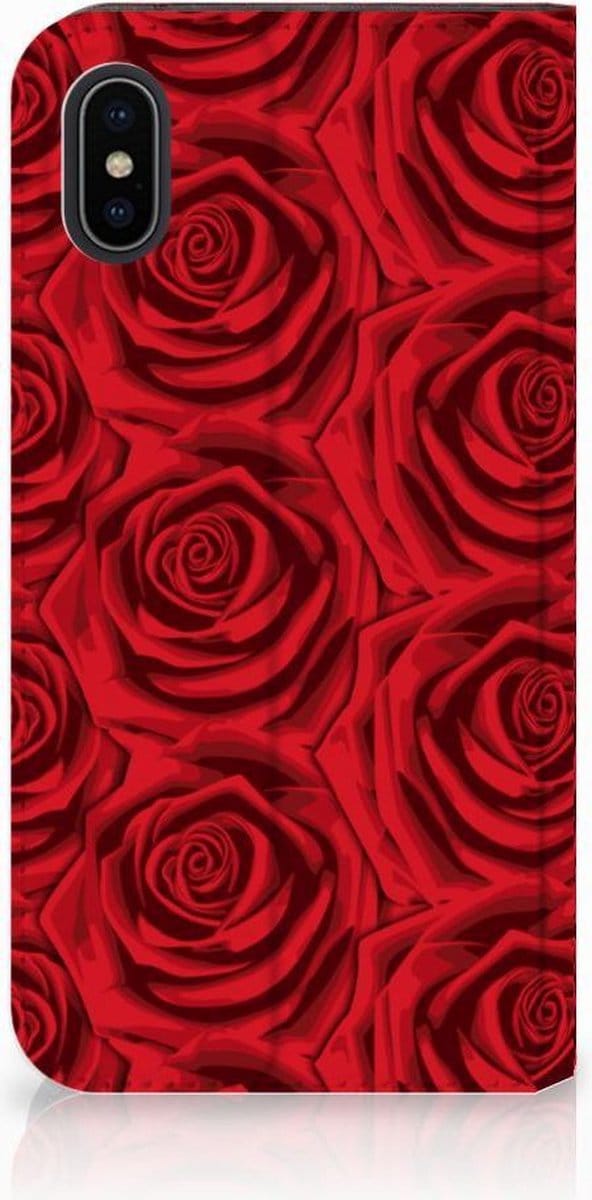Apple iPhone X | Xs Smart Cover Red Roses
