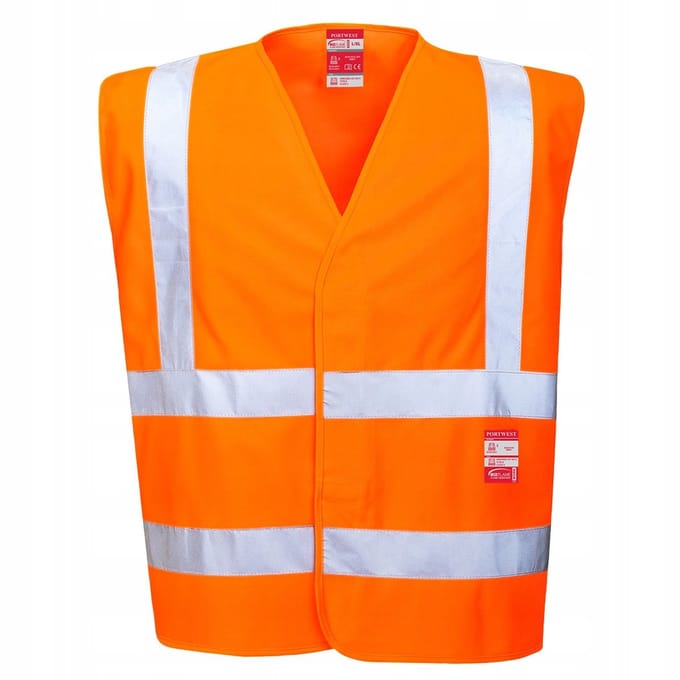 Portwest FR75 Vlamvertragend Werkvest - Geel - Maat XL