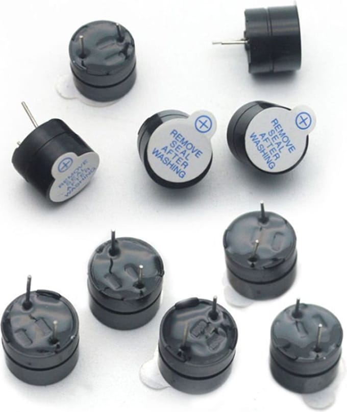 5v active buzzer constant beep compatibel met Arduino 10 stuks