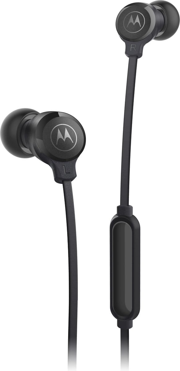 Motorola Earbuds 3-S - In-ear koptelefoon - Zwart - Ergonomisch - Met microfoon