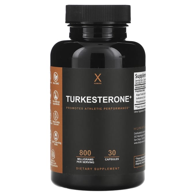 Turkesterone+, 800Mg, 30 Capsules