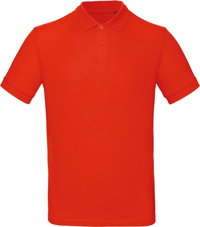 B&C Men's organic polo shirt CGPM430 - Fire red - L