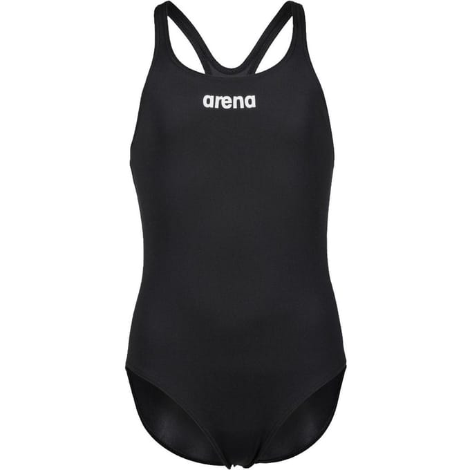 Arena Meisjes Team Swim Pro Eendelig Zwempak (Zwart)
