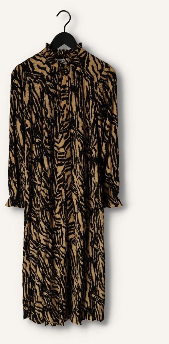 Moves Lavisa 2608 Dames - Jurk - Beige - Maat 34