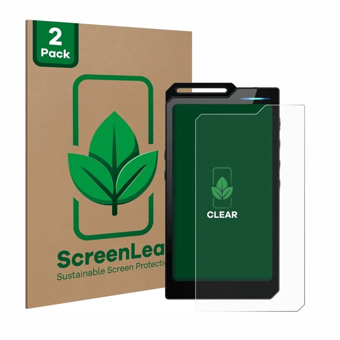 2 Stuks Screenprotector voor Hiby R4 - Hoogwaardige Beschermfolie transparant