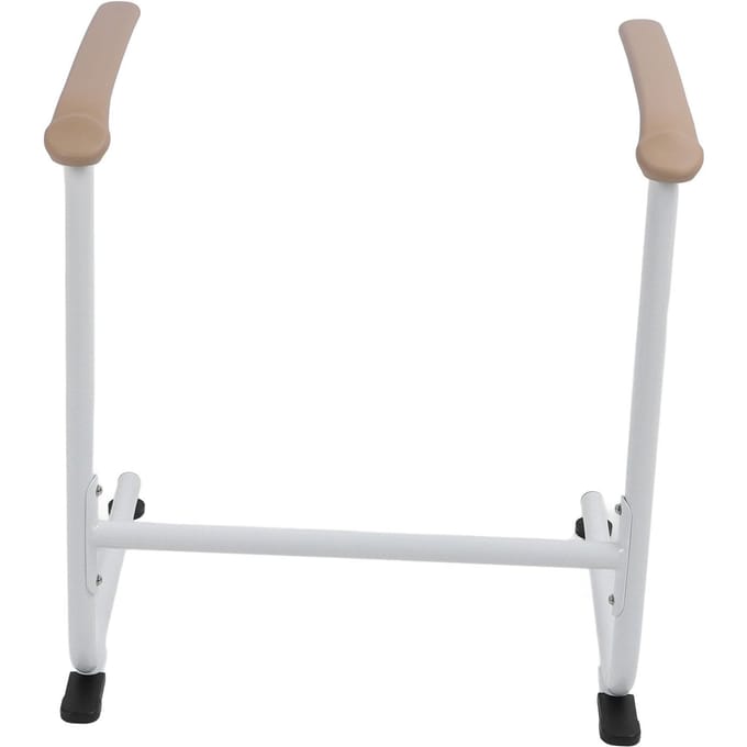 Aide d'Assistance pour Se Lever de Chaise pour Personnes Âgées avec Poignées Antidérapante Robuste Aide pour Se Lever de Canapé white