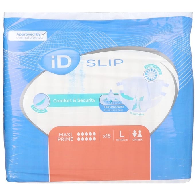 ID Expert Slip Maxi Prime Large - 3 paquets de 15 protections