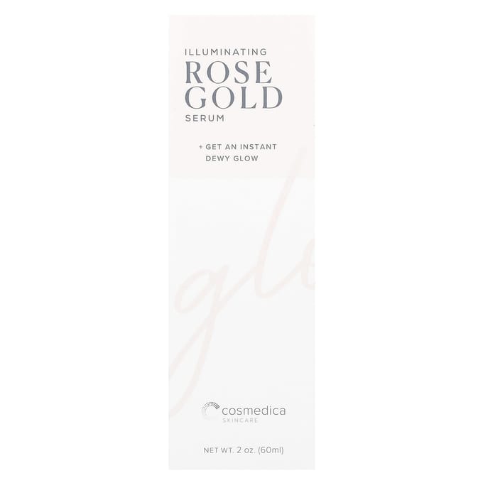 Cosmedica Skincare, Illuminating Rose Gold Serum, 60 ml (2 oz) beige