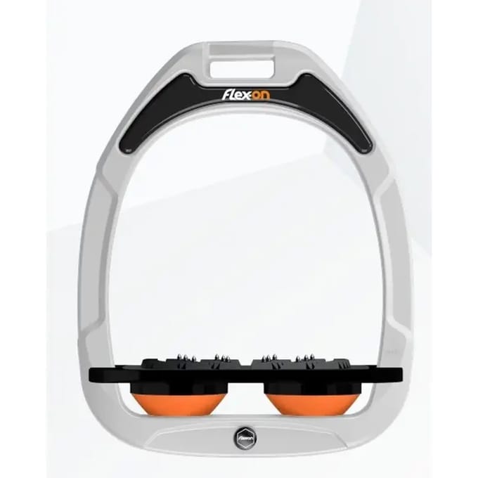 Plat Ultra Grip Wit/Zwart/Oranje Flex-On Green Composite