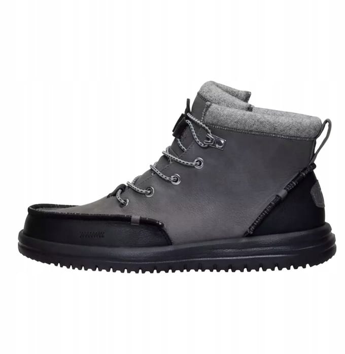 Hey Dude Bradley Tumbled - Schoenen - Granite Grey/Multi - Elastsiche Veters - Flexibele Zool