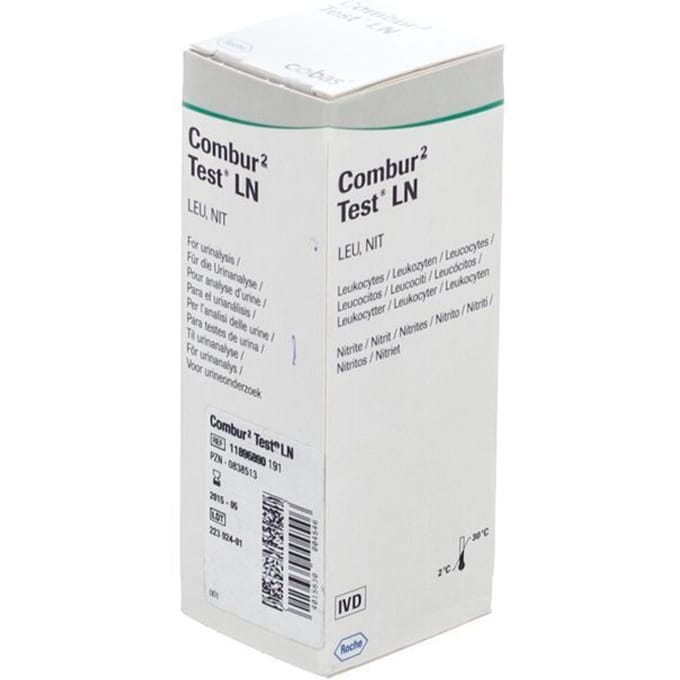 Combur 2 Test Ln Strips 50 11896890191