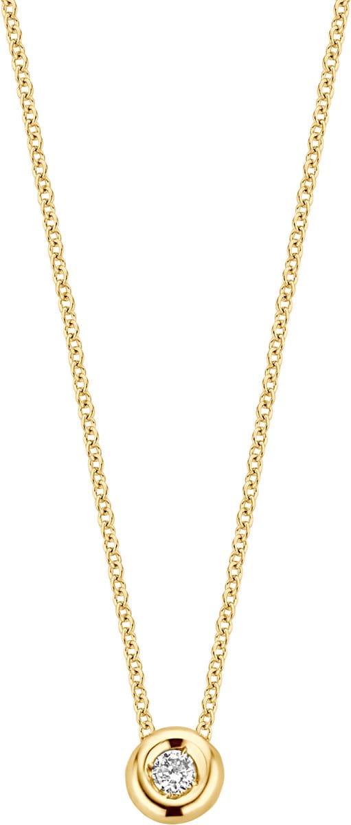 Blush Diamonds - Dames - 14 karaat goud - Ketting - Goud - 42 CM