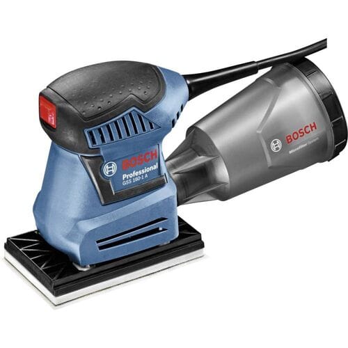 Bosch Professional GSS 160 Multi - Multischuurmachine - 180 W - Inclusief Schuurpapier - Micro Filterbox - Perforatiegereedschap en schroevendraaier