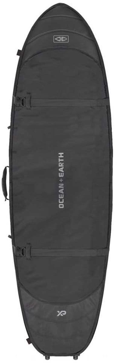 Ocean & Earth Triple Wheel Hypa Fish Shortboard 6´8´´ Surfboardhoes Zwart