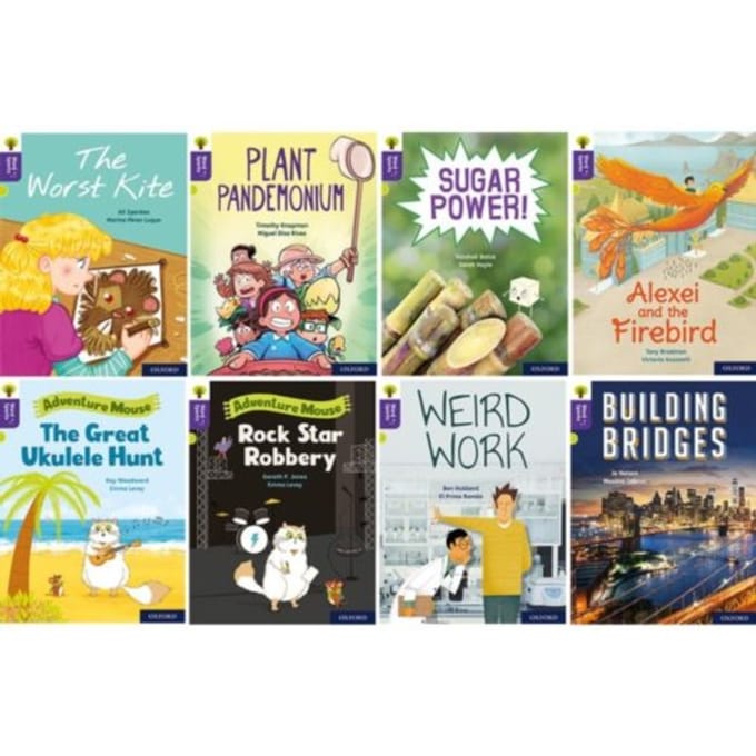 Oxford Reading Tree Word Sparks: Level 11: Mixed Pack Of 8 - Oxford Reading Tree Word Sparks - Clements