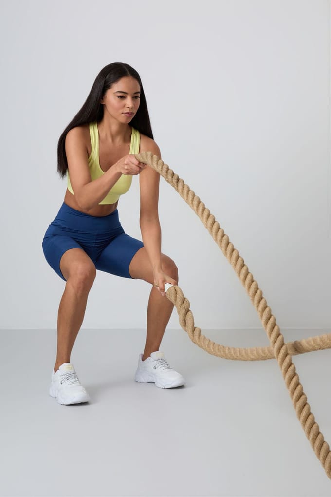 Hoge Taille Korte Sportleggings