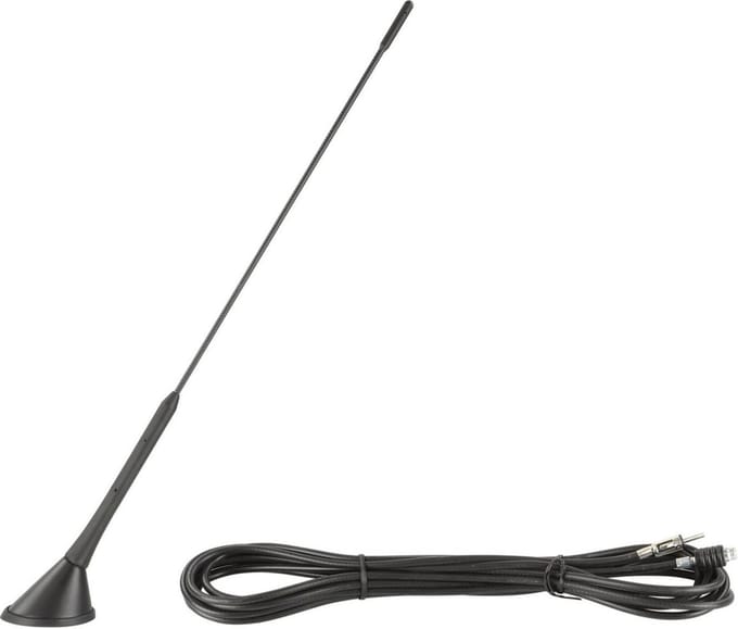 Calearo Dakantenne AM / FM 76° helling passief excl. kabel