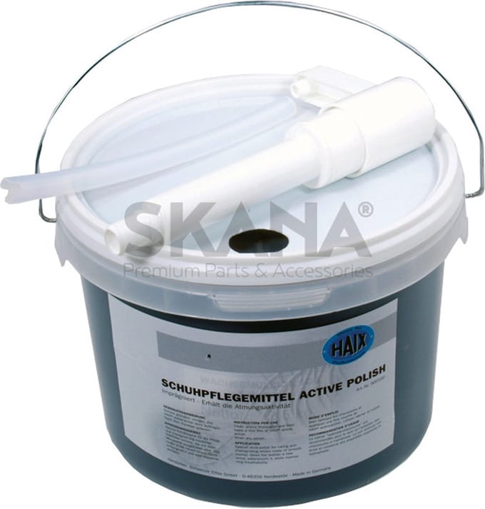 HAIX speciale schoenpoets .Waterdicht. Zwart. 2500 ml.