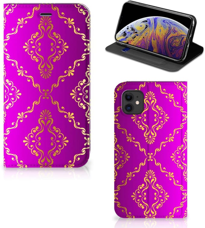 Telefoon Hoesje Apple iPhone 11 Barok Roze