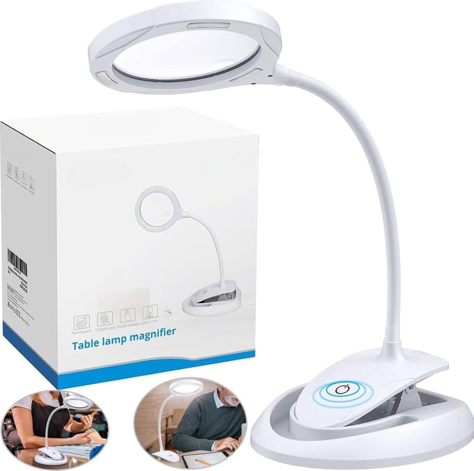 Loeplamp - Loeplampen - Loeplamp met Led Verlichting - Loep Lamp