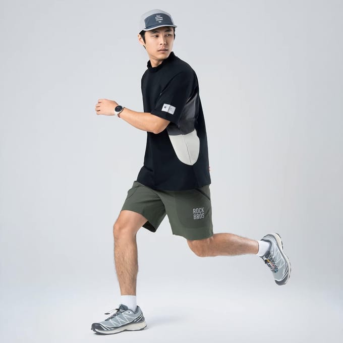 Rockbros YDDK015 Serie - Sportieve Korte Broek - Groen - Maat M - Ademende Stof