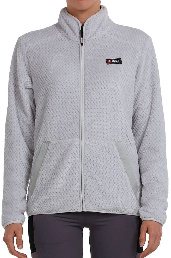 +8000 Davia Fleece Met Volledige Rits Grijs S Vrouw