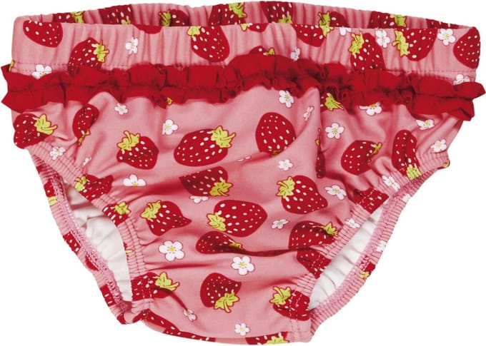 Playshoes - herbruikbare zwemluier - Aardbeien - maat -86/92