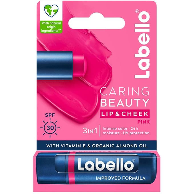 Labello Caring Beauty, Pink 4.8 g